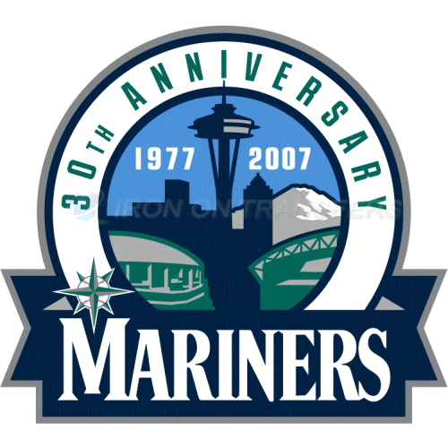 Seattle Mariners Iron-on Stickers (Heat Transfers)NO.1914